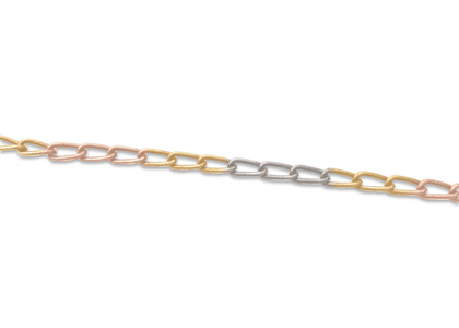 3 Tone Plated | Mens Chains